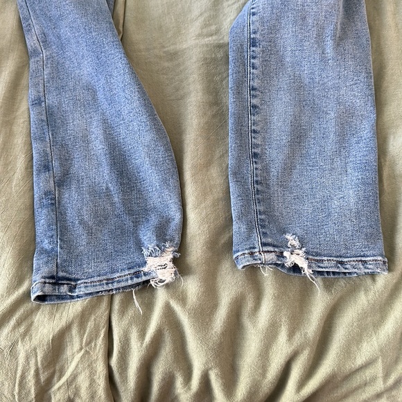 Hi Rise Distressed Skinny Jeans - Picture 4 of 7
